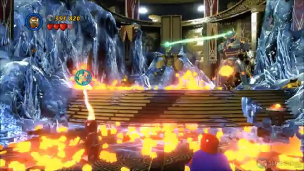 LEGO Marvel Super Heores - Les 10 minikits du niveau 7 de l'histoire