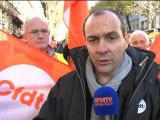 Bretagne: manifestation de salariés à l'appel des syndicats - 23/11