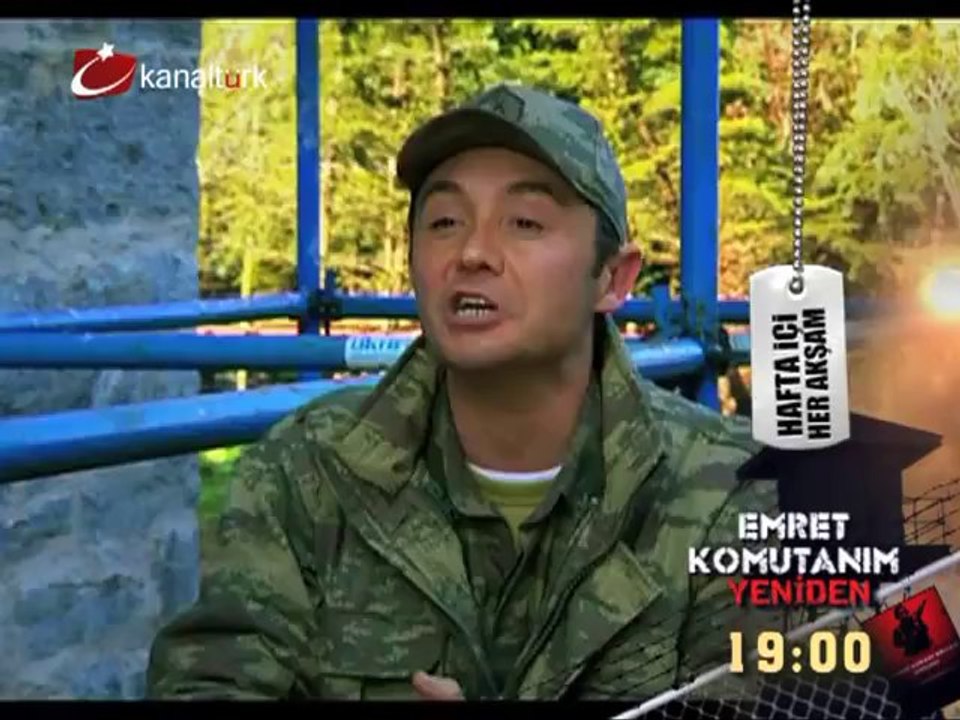 "EMRET KOMUTANIM YENİDEN" Yeni bölümleriyle Hafta içi her gün saat 19.00'da Kanaltürk'te...