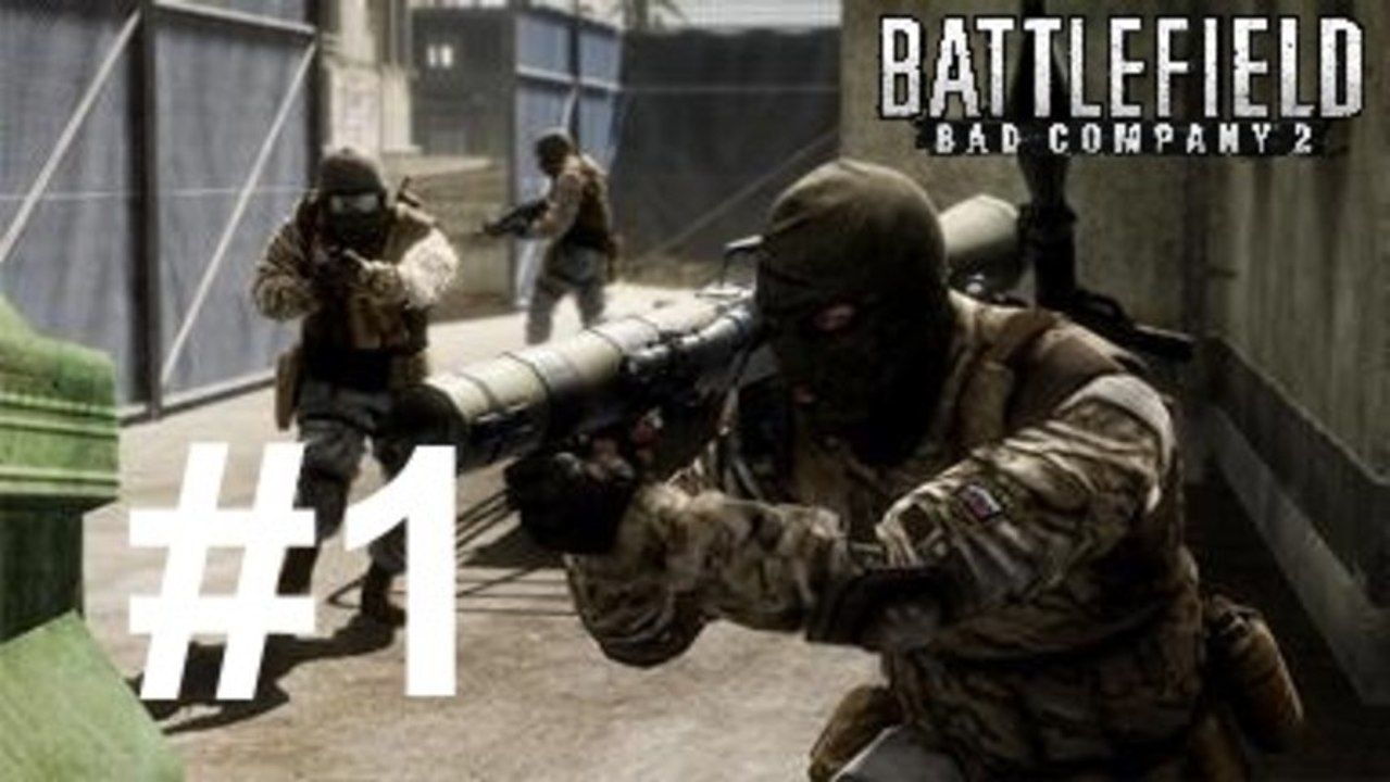Let's Play Battlefield Bad Company 2 Part 1 [Reupload] - QSO4YOU Gaming