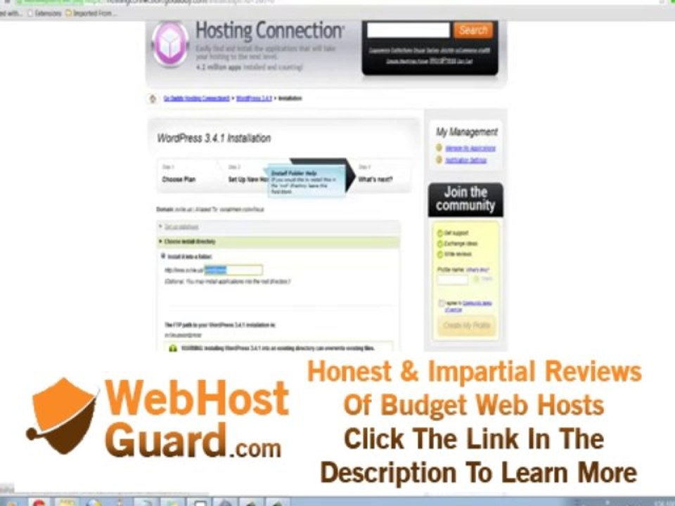 Installing WordPress 3.4.1 on your GoDaddy Hosting Account