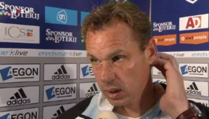 01-11-09 Rob van Dijk na Ajax - Feyenoord