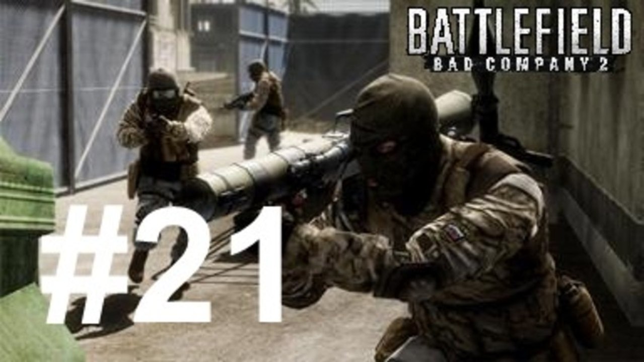 Let's Play Battlefield Bad Company 2 Part 21 [Reupload] - QSO4YOU Gaming