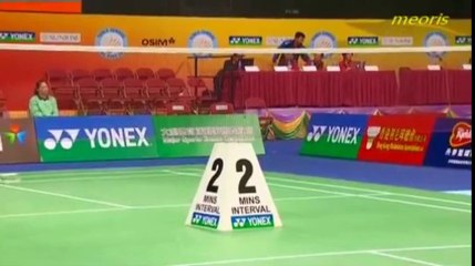 Badminton YSHK Open 2013 MSSF ~ Chong Wei LEE vs Boonsak PONSANA