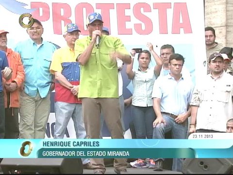 Capriles: Tenemos que entender que el cambio es una lucha de todos los días