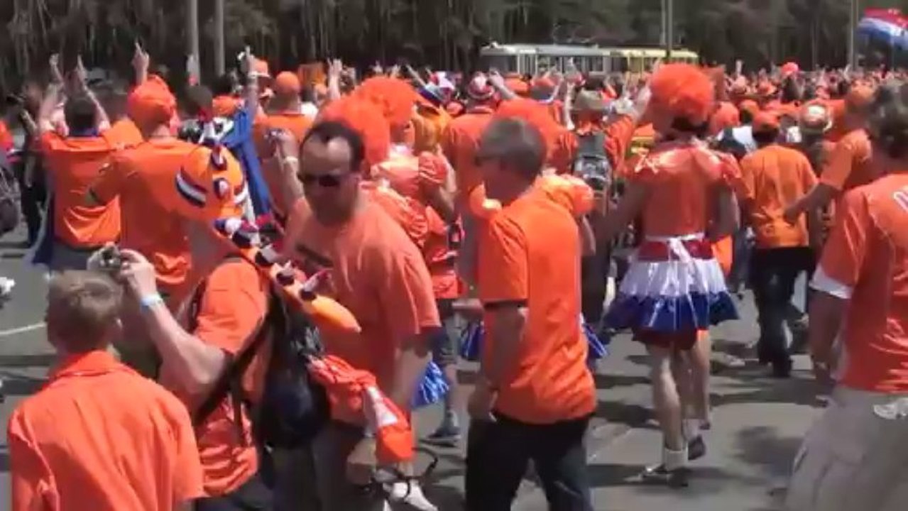 Kharkiv envahie par la vague Oranje