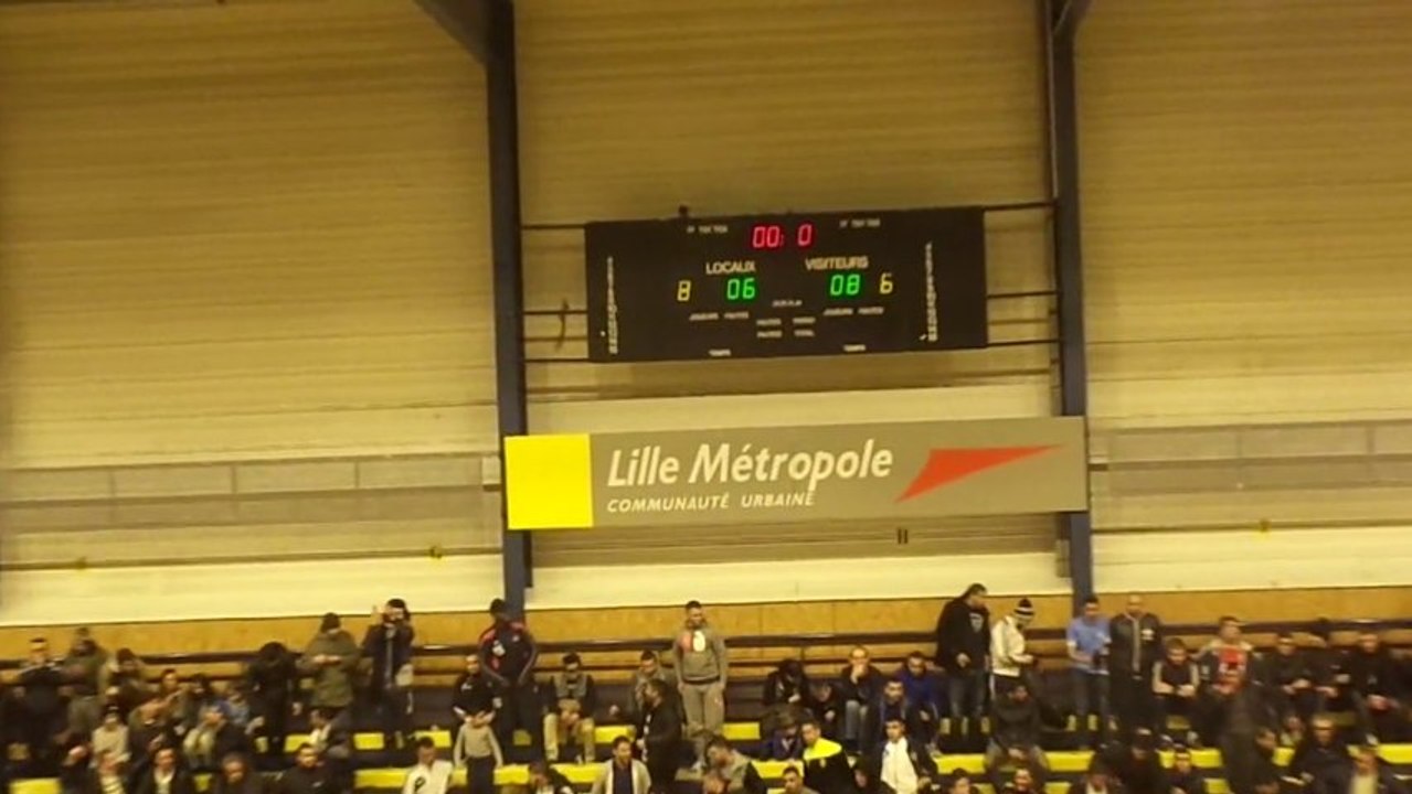 Douai Gayant Futsal fait entendre sa voix :  Fin de match - 22/11/2013