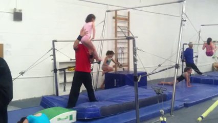 Cypriane gym à la barre