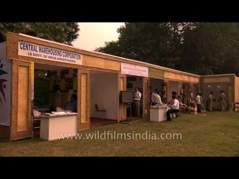 Stalls of handloom and textiles: North East Fest, Delhi