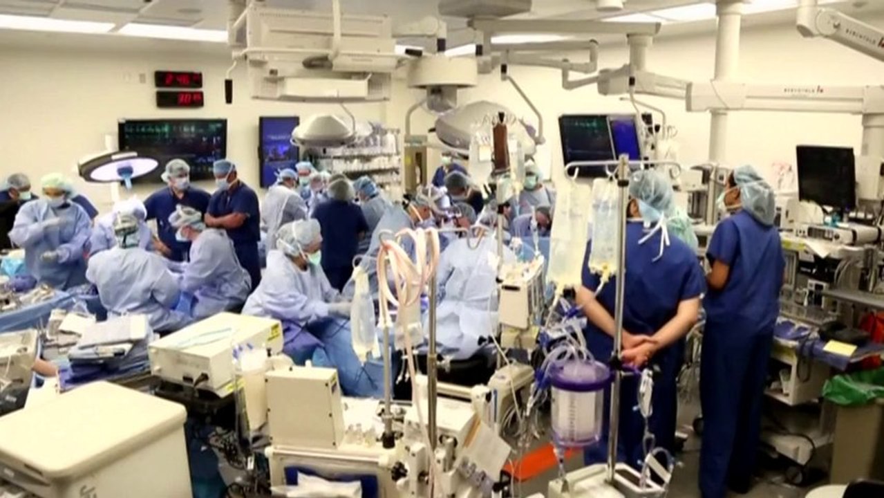 US soldier undergoes successful double arm transplant