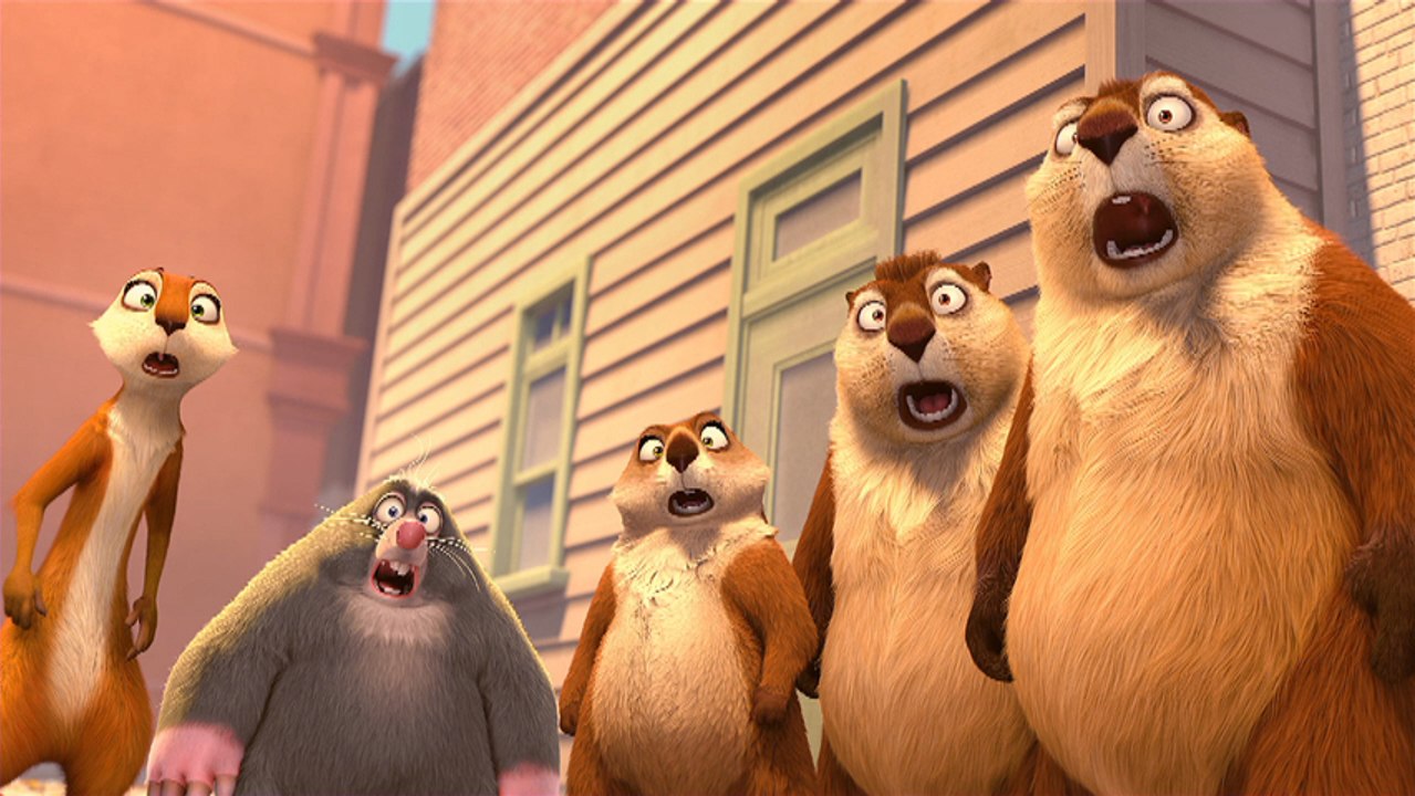 Liam Neeson, Will Arnett, Katherine Heigl In "The Nut Job" New Trailer