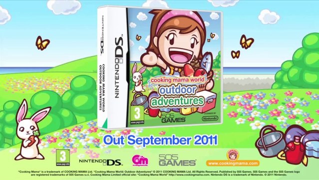 Cooking Mama World Outdoor Adventures Trailer