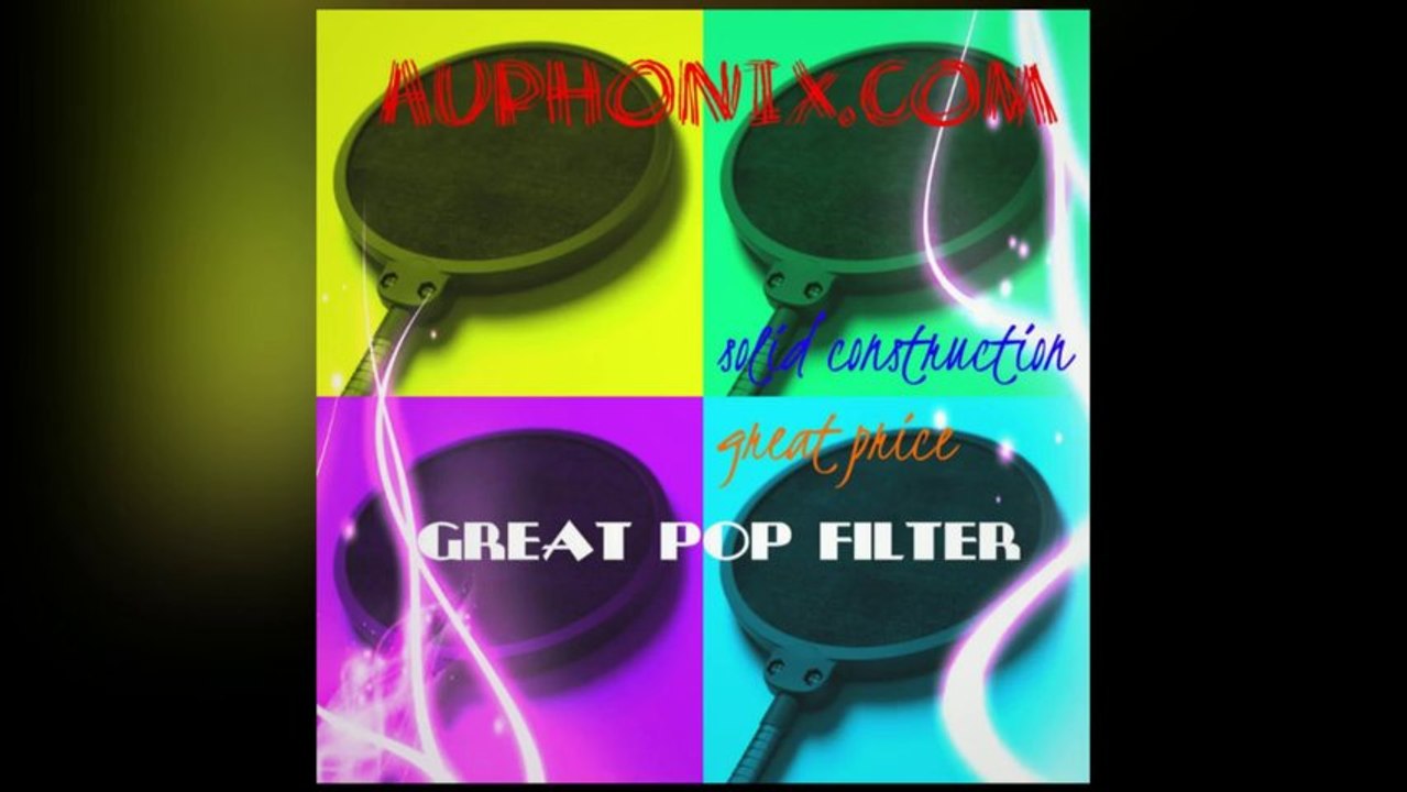 Pop Filters for Recording Vocals