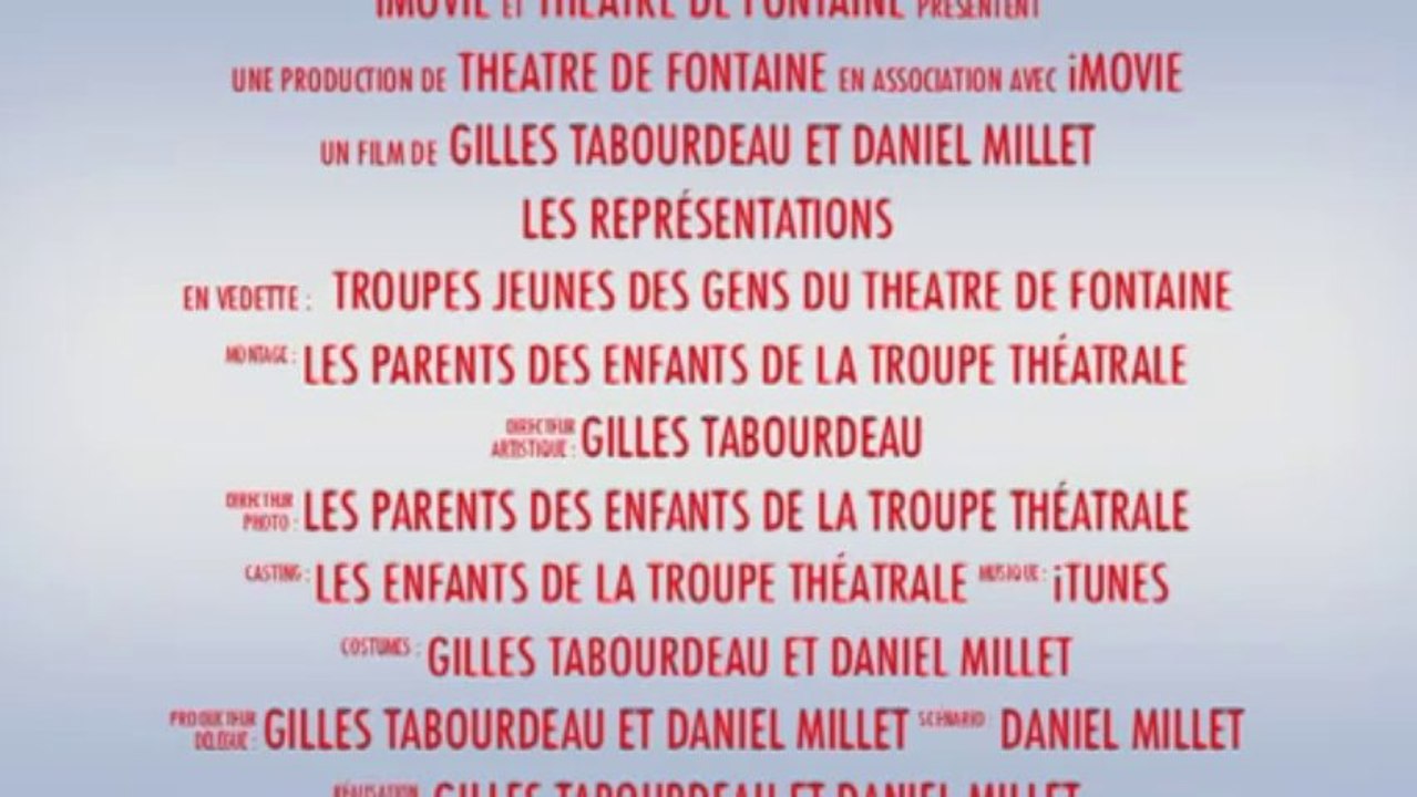 Bande annonce "LA SAGA DES TROIS ORANGES