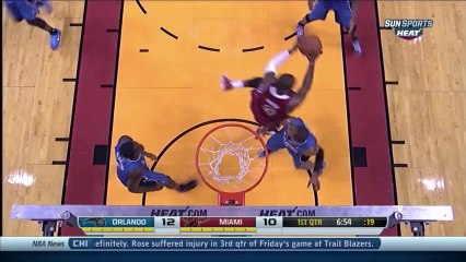 LeBron James Airballs Layup