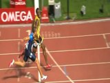 Usain Bolt runs down Wallace Spearman