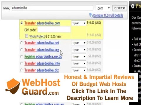 Como registrar un domain name y crear una cuenta de hosting usando hostroadway.com
