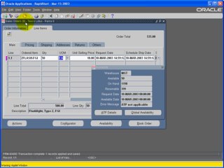 OM 1.2 Create Sales Orders