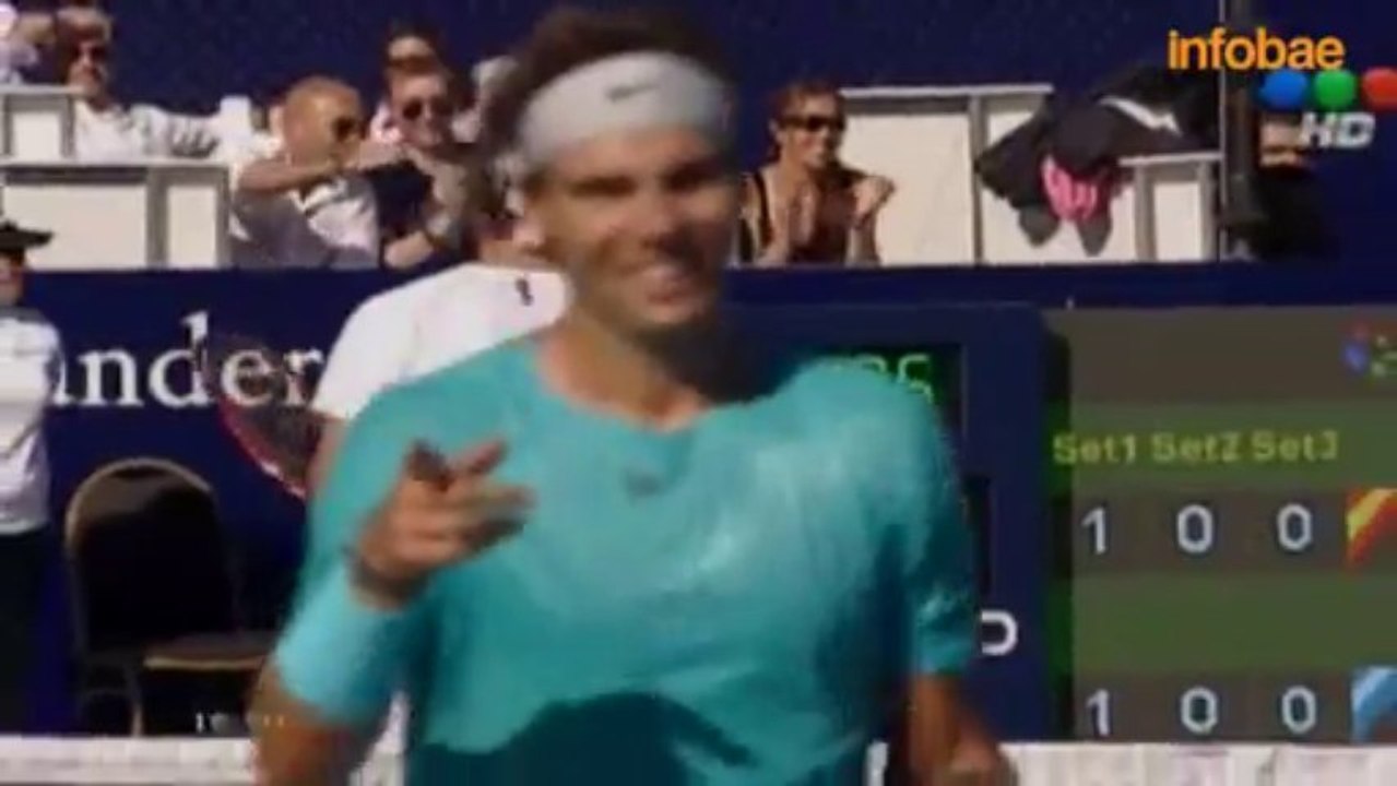 Rafa Nadal vs. David Nalbandian / 2013 Exho in Buenos Aires / BEST MOMENTS