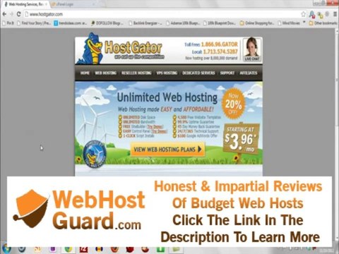 HostGator Review Green and Affordable Web Hosting Services