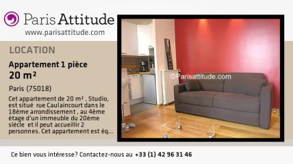 Appartement Studio à louer - Montmartre, Paris - Ref. 7528