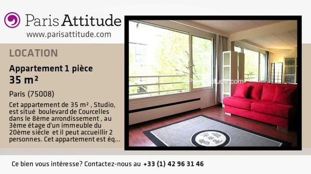 Appartement Studio à louer - Parc Monceau, Paris - Ref. 6054