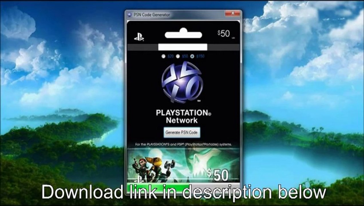 Psn Code Generator [ Working November 2013 ]