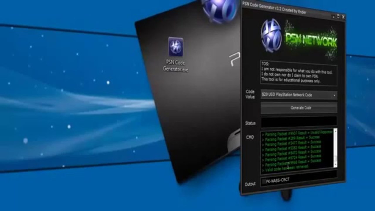 PSN Code Generator _ Brand new ] [ November 2013 ]