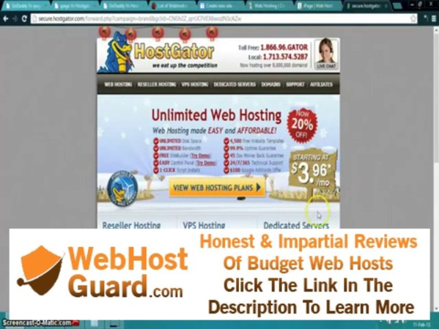 Web Hosting Provider - and Comparison