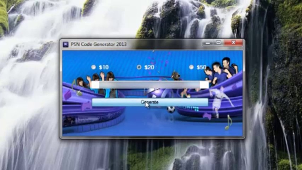 PSN Code Generator 2013 Unlimited free download