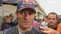 Sky Sports F1: Mark Webber Friday interview (2013 Brazilian Grand Prix)
