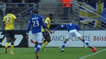 But Ryad BOUDEBOUZ (31ème) - FC Sochaux-Montbéliard - SC Bastia (1-1) - 2013/2014