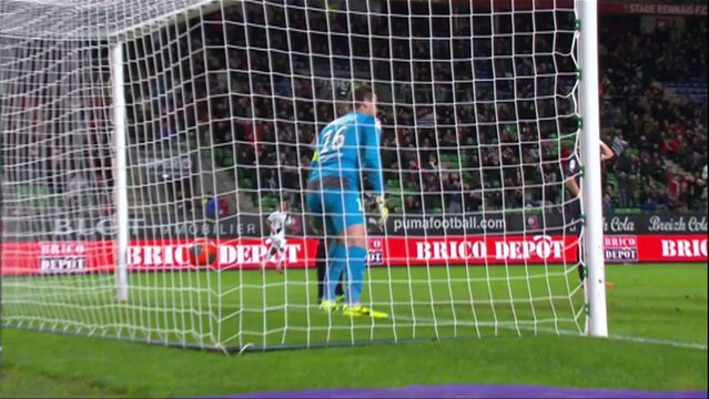 But Jean-Armel KANA-BIYIK (63ème) - Stade Rennais FC - Girondins de Bordeaux (1-1) - 2013/2014