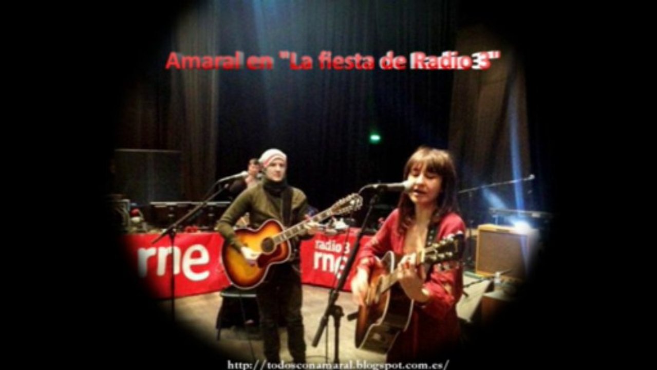 Amaral en "La fiesta de Radio 3" 23/11/13 (COMPLETO)