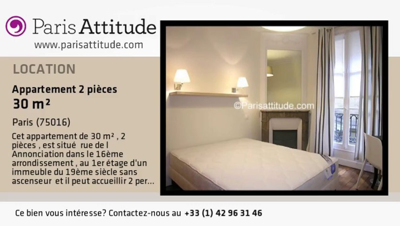 Appartement 1 Chambre à louer - La Muette, Paris - Ref. 6926