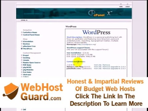 Wordpress Part 1 - Installation Video Tutorial 000WebHost FREE web hosting