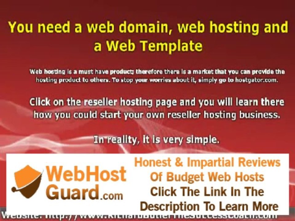Starting a Reseller Hosting Business