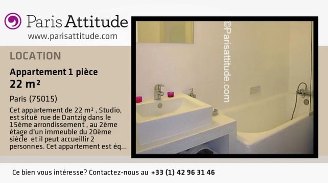 Appartement Studio à louer - Convention, Paris - Ref. 7534