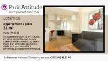 Appartement Studio à louer - Auteuil, Paris - Ref. 8684