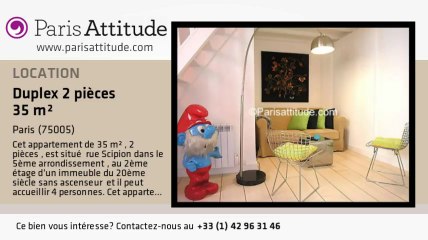 Duplex 1 Chambre à louer - Place Monge, Paris - Ref. 7641
