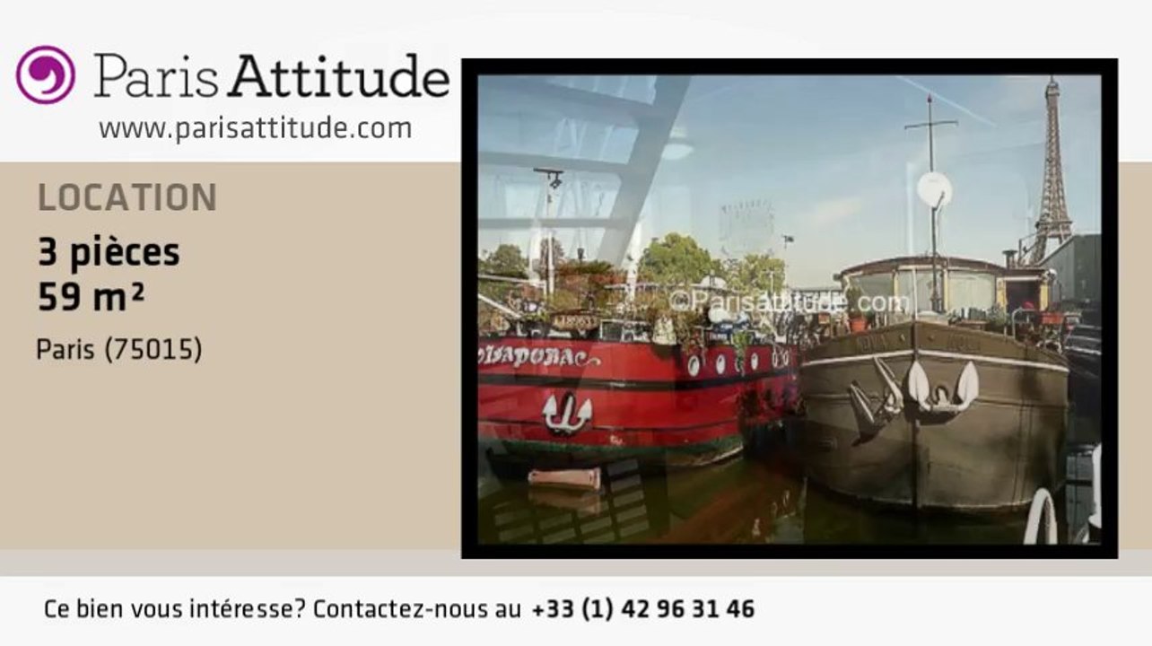 Peniche 2 Chambres à louer - Bir Hakeim, Paris - Ref. 1876