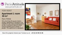 Studio Apartment for rent - Trocadéro, Paris - Ref. 8762
