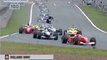 F1 2001 Interlagos GP Restart Big Crash Barrichello