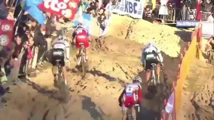 Coupe du monde Cyclocross à Coxyde 2013-2014 Dernier Tour - UCI World Cup Koksijde