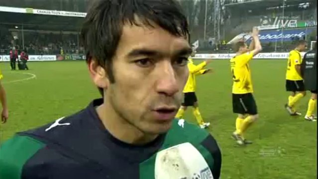 24-01-10 Giovanni van Bronckhorst na VVV Venlo - Feyenoord