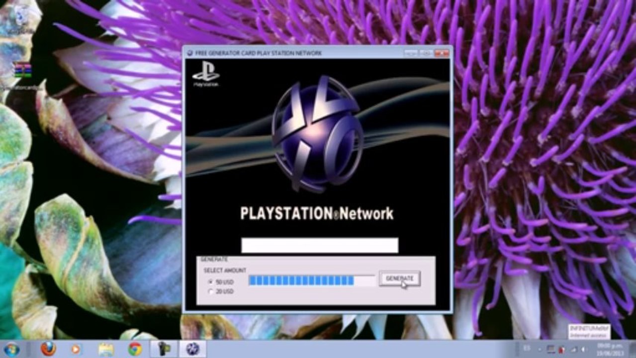 Free Play station network Code Card generator PSN November 2013