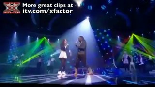 Cher Lloyd and Will.I.Am sing Where is the love-I gotta feeling - The X Factor Live Final