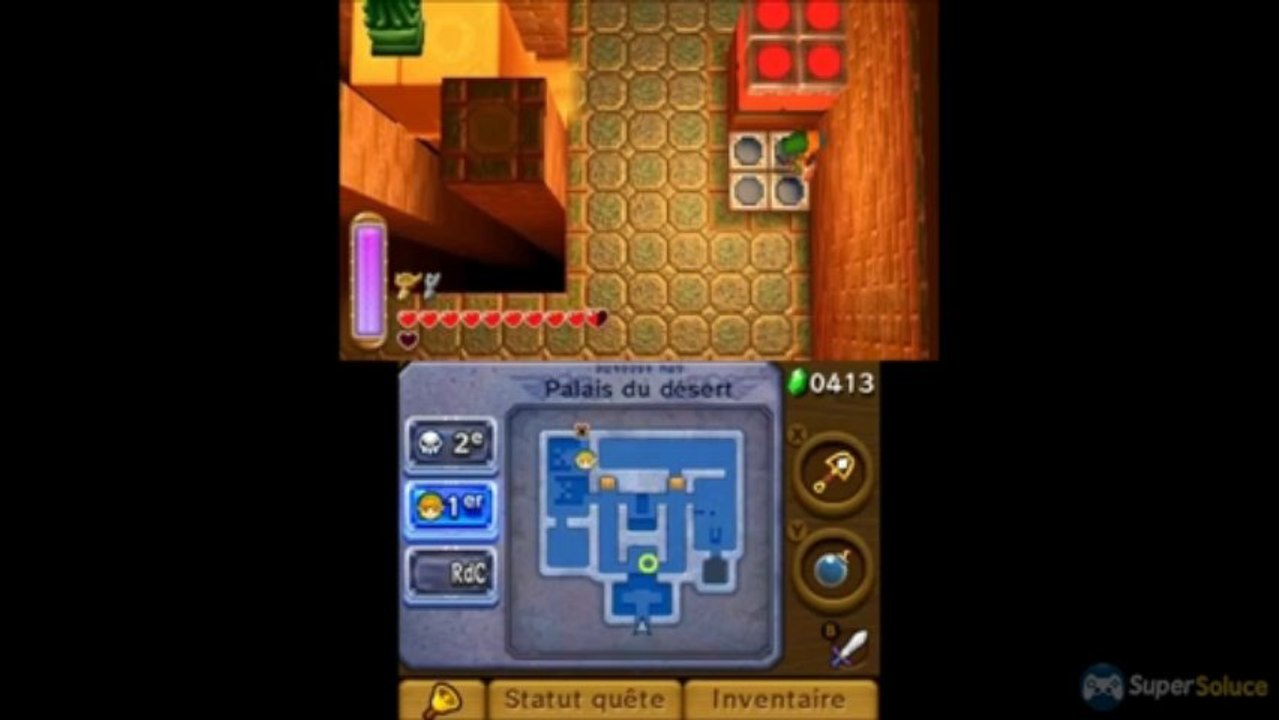 Zelda A Link Between Worlds : The Palais du désert