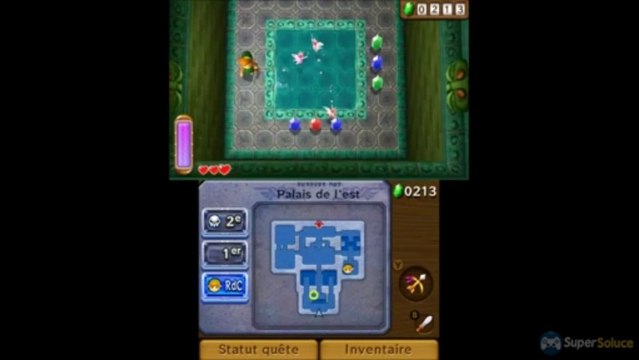 Zelda A Link Between Worlds : Palais de l’est