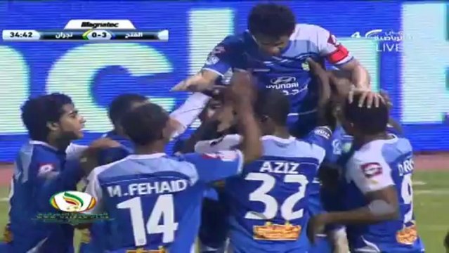 نجران 0 - 3 الفتح - دوريس سالمو - الشوط الاول - دوري جميل للمحترفين الجولة العاشرة